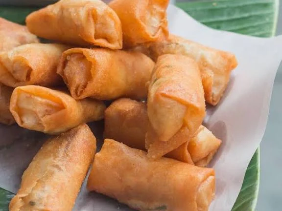 Nems au poulet fumé