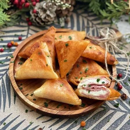 Samoussa jambon fromage